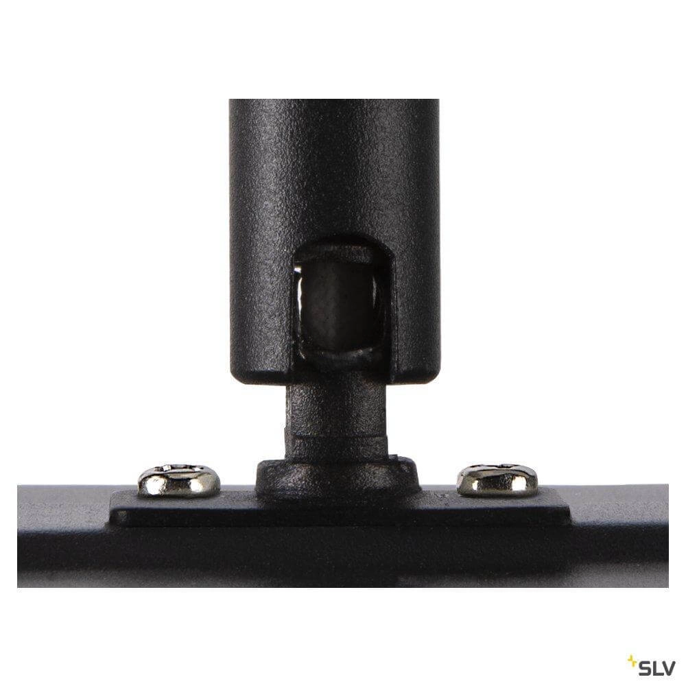 Panneau LED monophasé Panel Track carré noir SLV 4024163250832