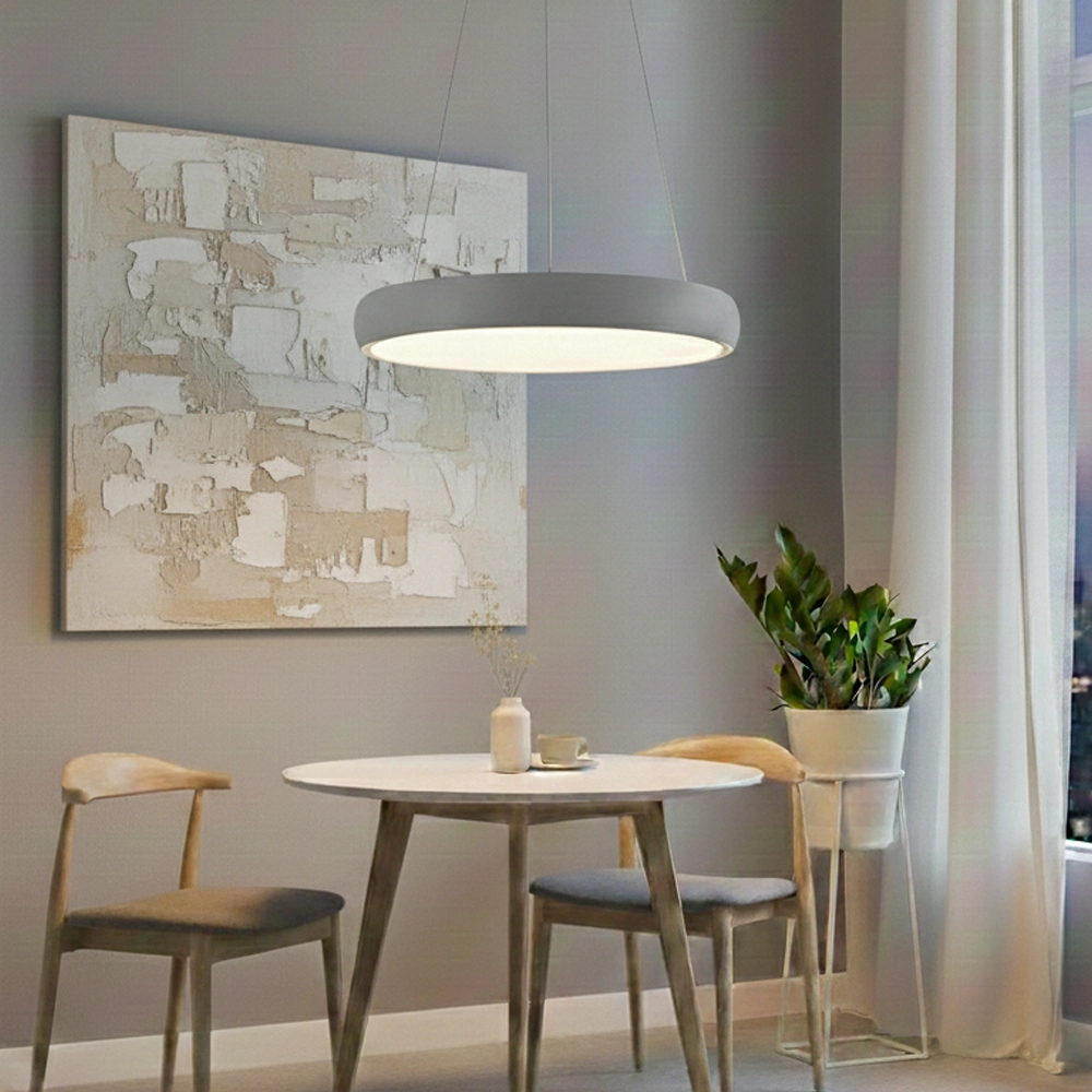 Suspension design Albi gris Ø 61cm