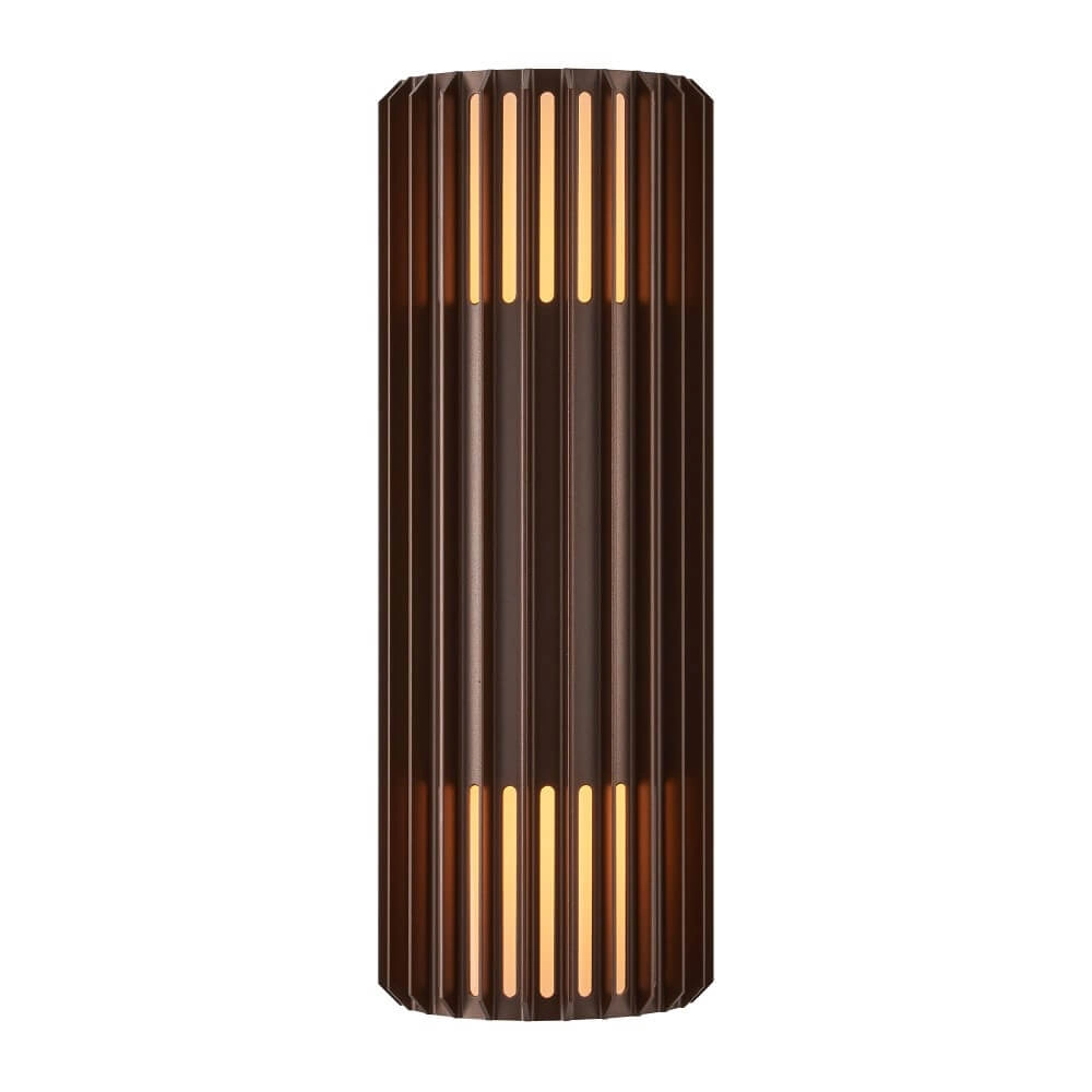 Lampe d'extérieur design Aludra double - marron métallisé Nordlux 5704924022135