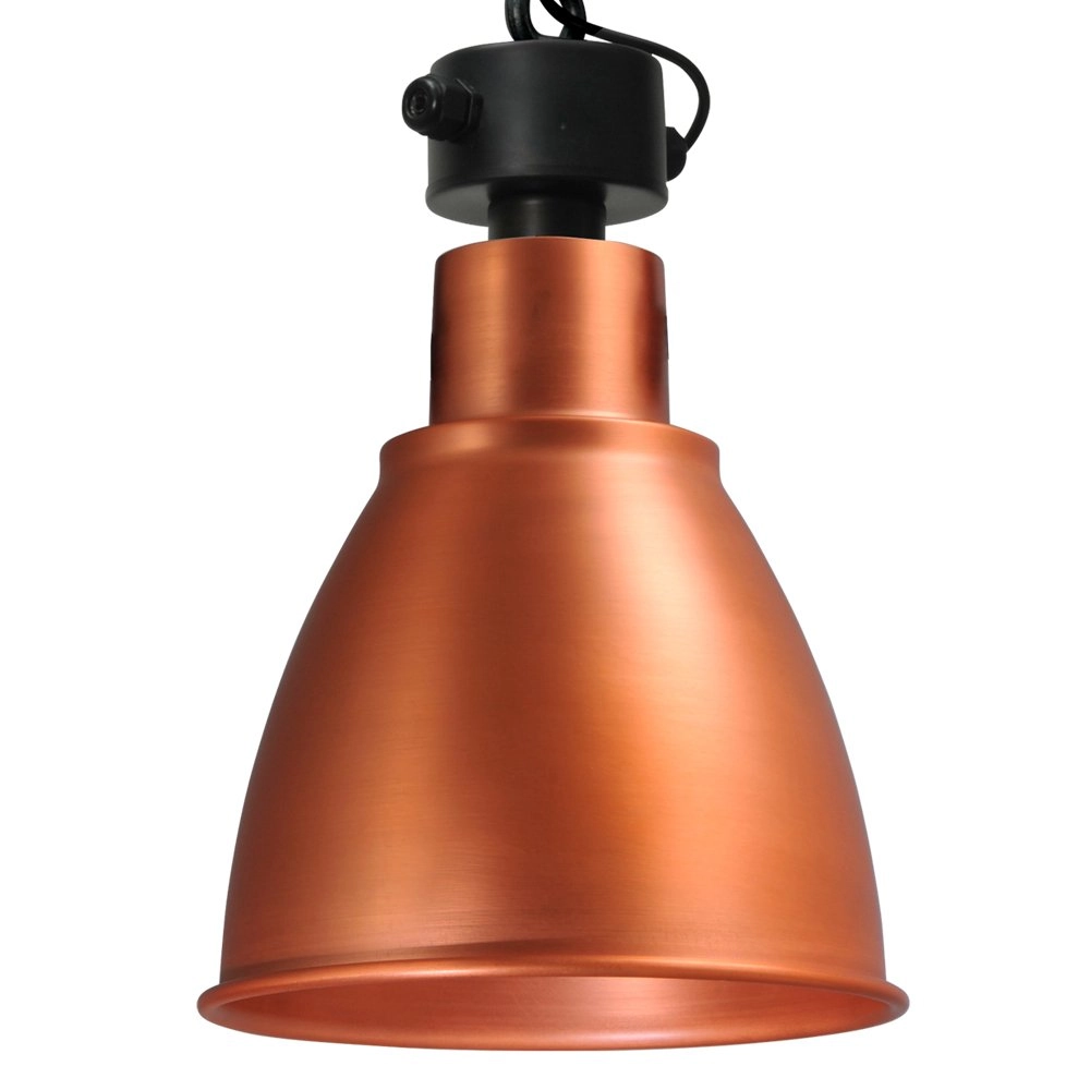 Lampe de salle à manger Industria 2x27 Bud cuivre rouge avec du noir Masterlight 8718121229430