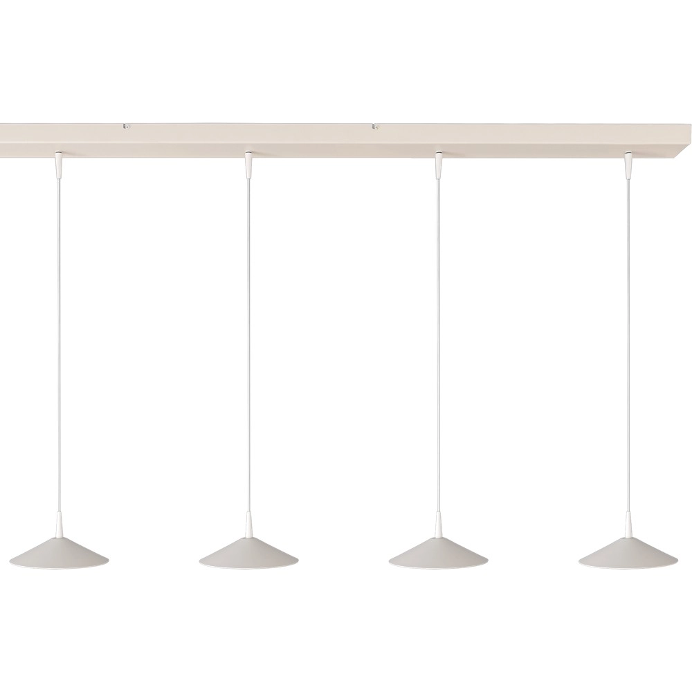 Lampe suspendue à 5 lumières Ceppo blanc Ø 18cm Masterlight 8718121352015