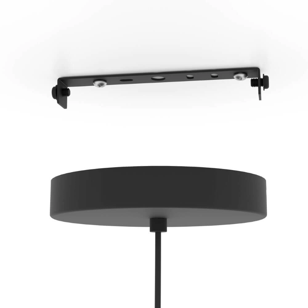 Lampe suspendue noire Ginestrone-Z Conception Ø 45 cm Eglo 9008606270507