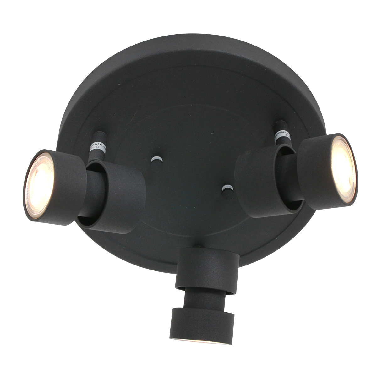 Spot de plafond LED Natasja LED noir