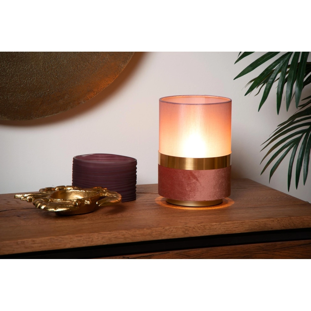 Lampe de table de conception Extravaganza Tusse rose Ø 15cm Lucide 5411212105554
