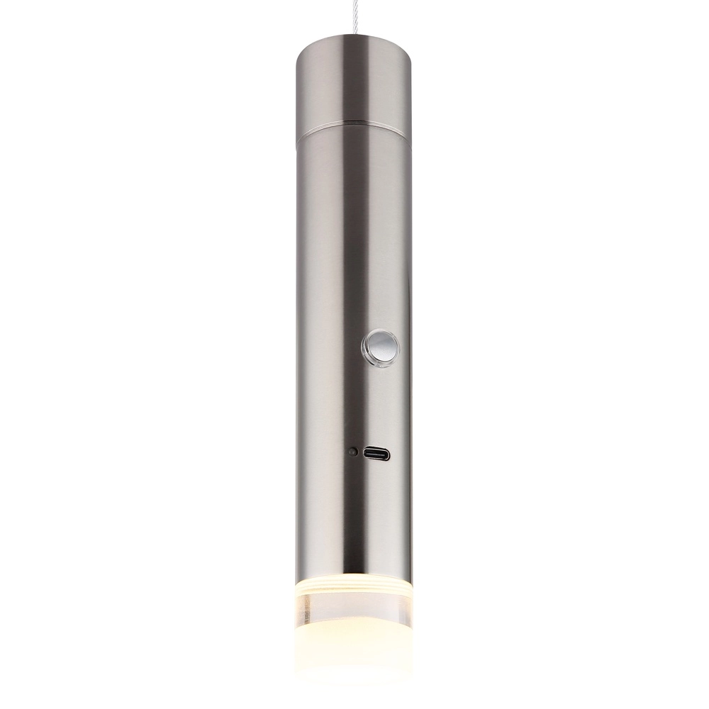 Lampe suspendue élégante Pelo nickel Globo 9007371575824