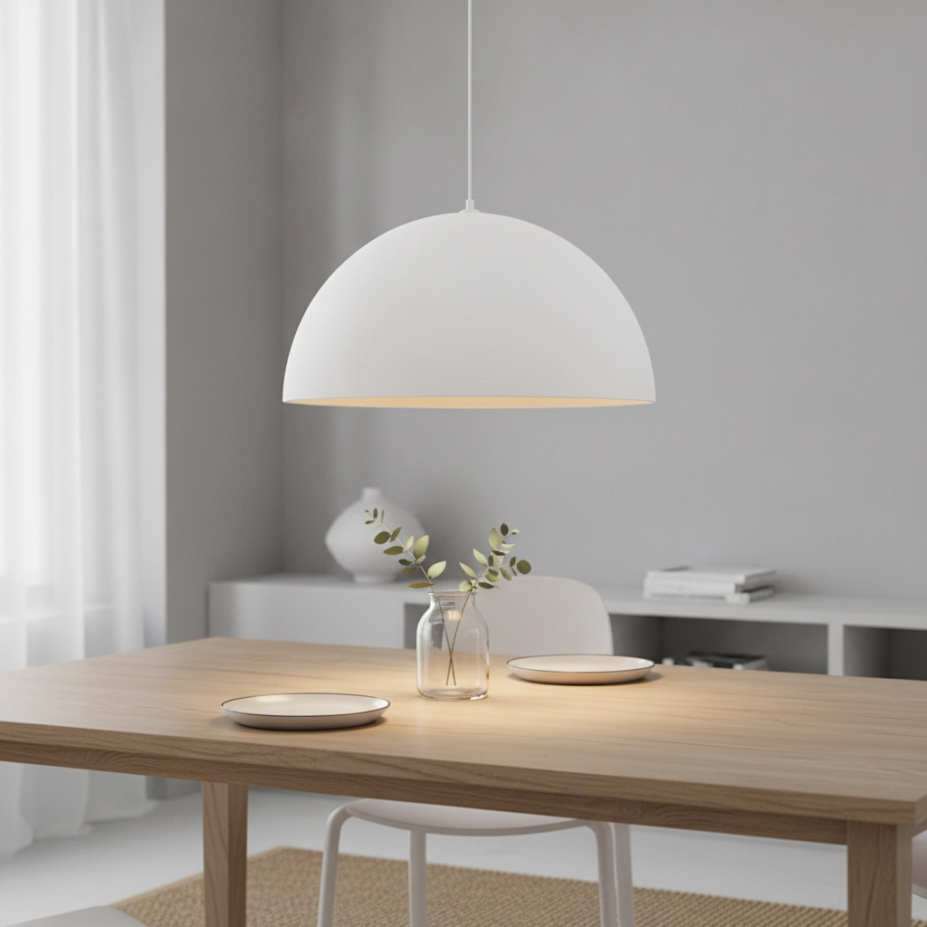 Suspension Starla blanc Ø 60cm