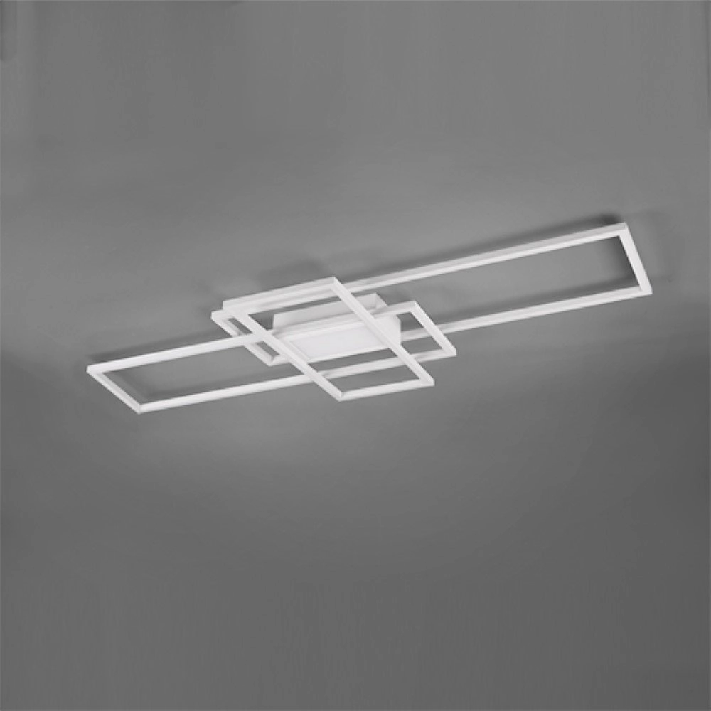 Plafonnier moderne Irvine blanc Trio 4017807452204