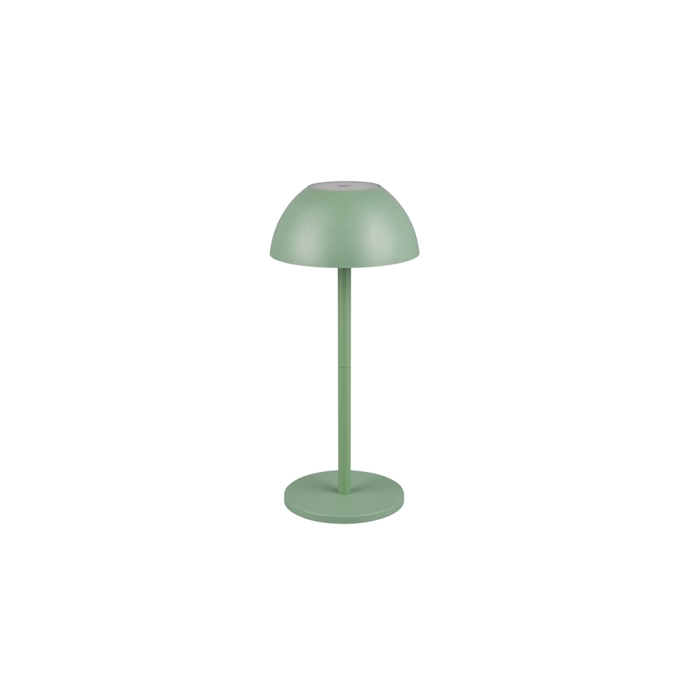 Lampe de table Ricardo vert pistache Ø 13,5cm Trio 4017807601800