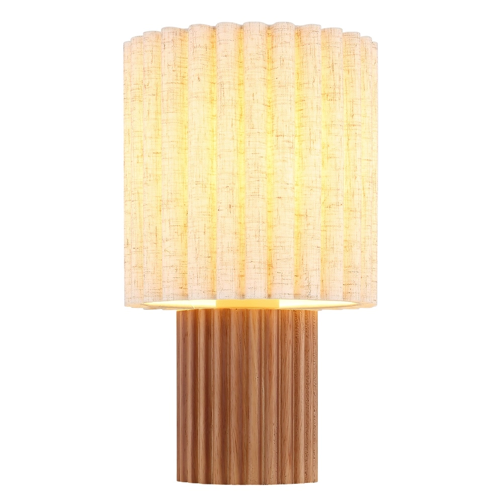 Lampe de table unique Jannie Rond brun Globo 9007371586905