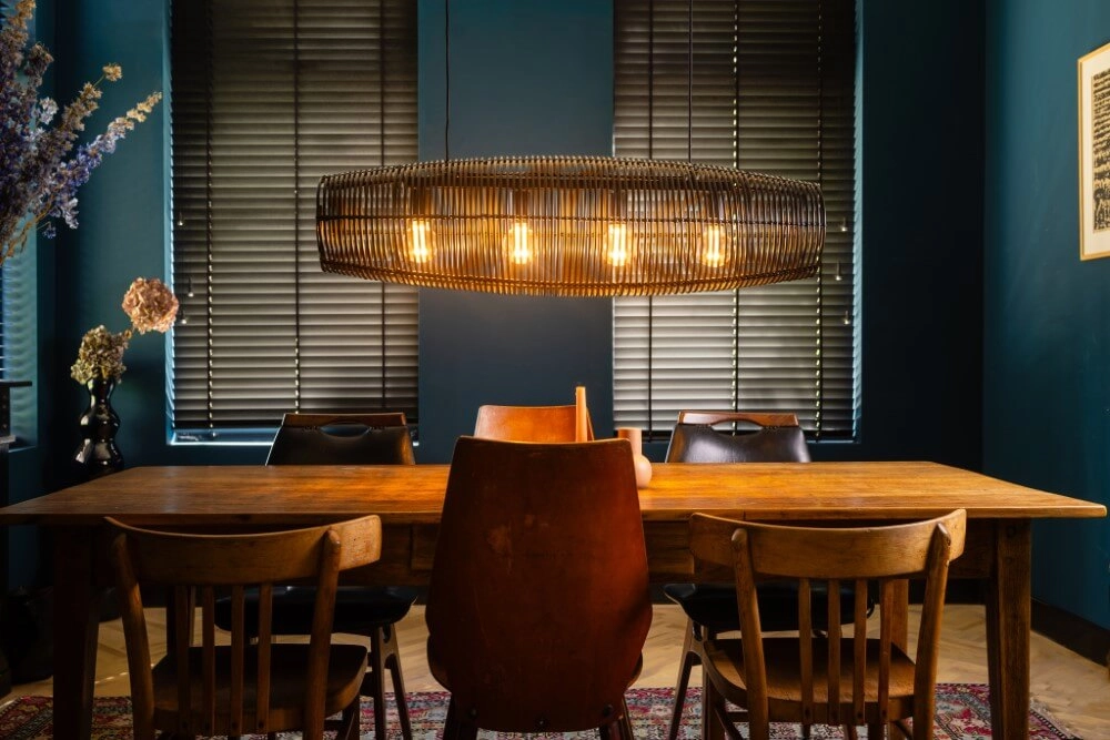 Lampe suspendue en fil de fer Cocoon 4 lumières ETH 8720195307075