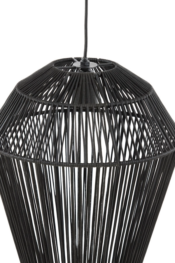 Suspension Bohème Deya noir Ø 45cm Light & Living 8717807681166