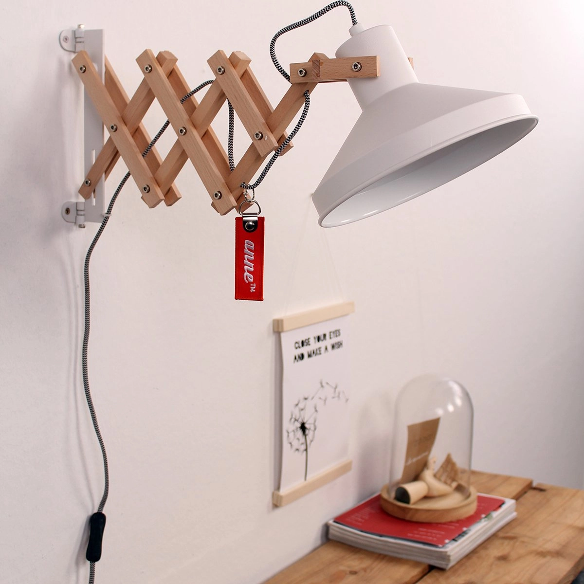 Applique murale Woody Scissors Steinhauer 8712746111941