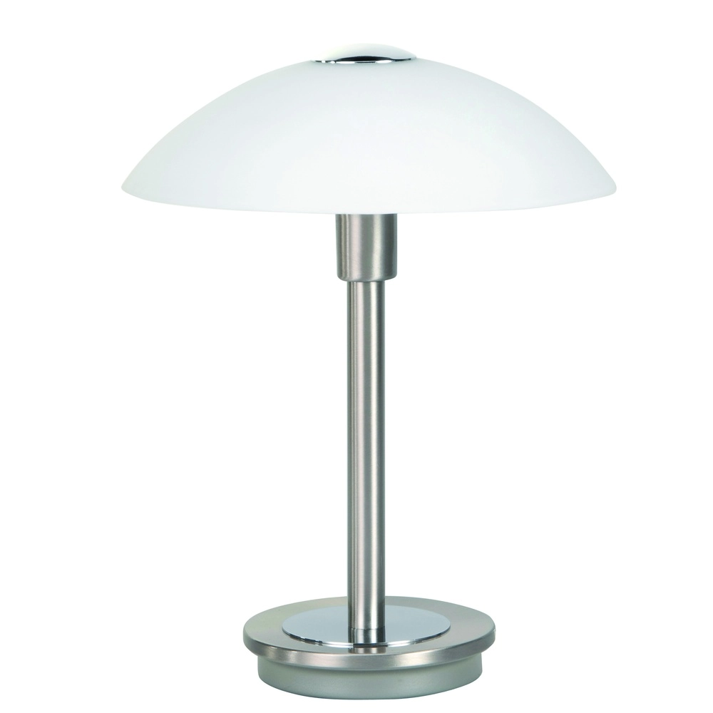 Lampe de table classique Touch nickel Ø 20cm Lampe de table classique Touch nickel Ø 20cm