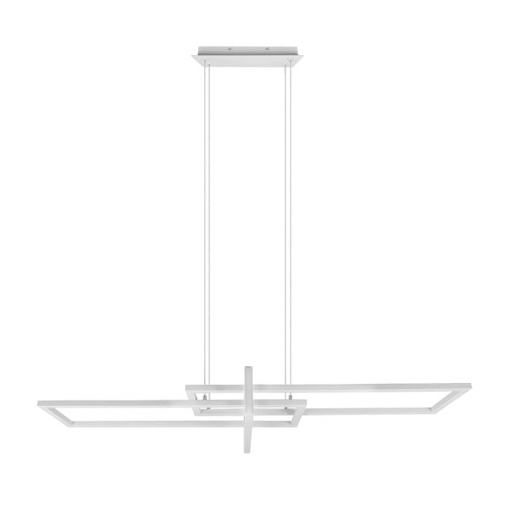 Lampe à suspension LED Salinas 110 cm blanc Lampe à suspension LED Salinas 110 cm blanc