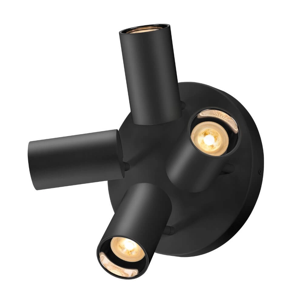 Spot en saillie 4 lumières Asto Tube noir - 4x GU10 SLV 4024163266116