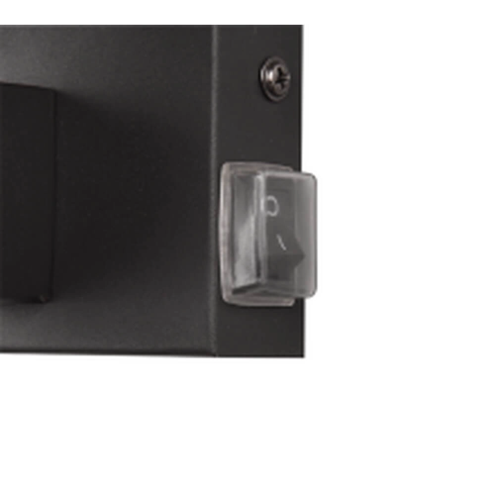 Applique murale Kula Luminaire noir avec verre blanc Trio 4017807585285