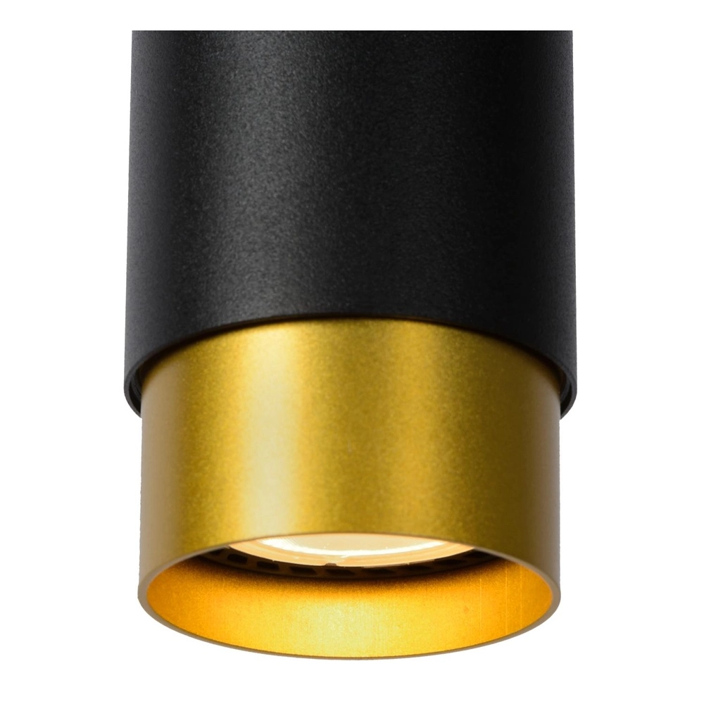 Lampe pendante de conception Floris noir Ø 5,9cm Lucide 5411212351951