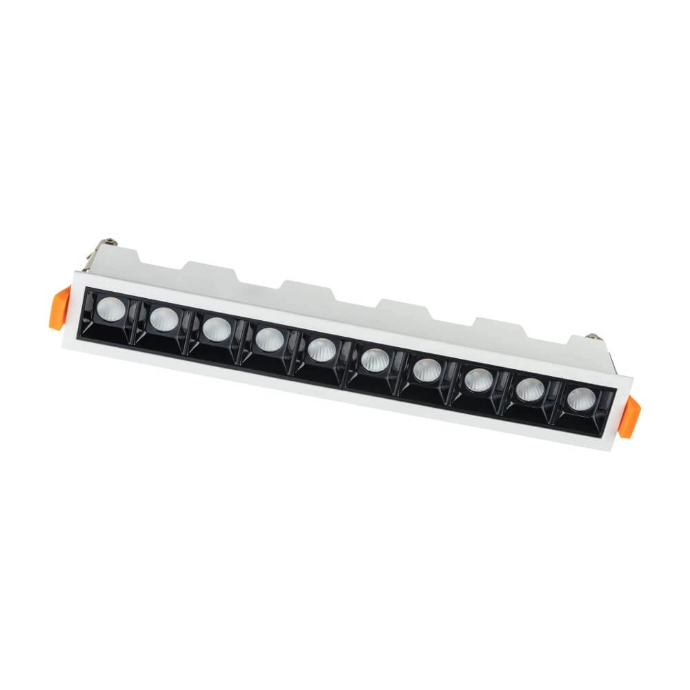 Spot encastrable blanc Midi Led 10x1 LED - 3000K
