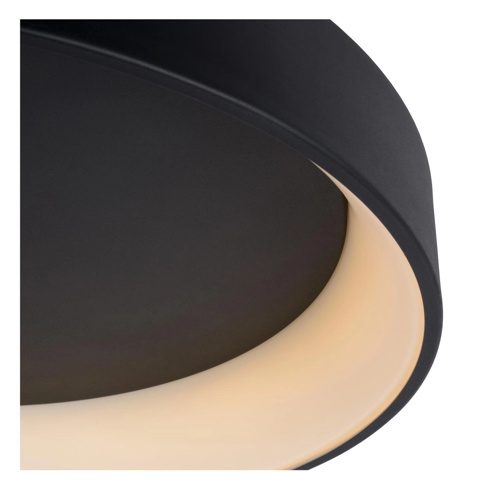 Éclairage de plafond Talowe Led Ø 30cm noir Lucide 5411212460615