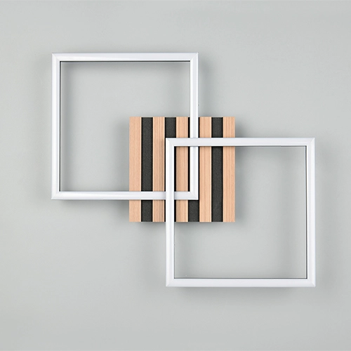 Lampe de plafond moderne Zaro Noir 59,5 cm Trio 4017807685961