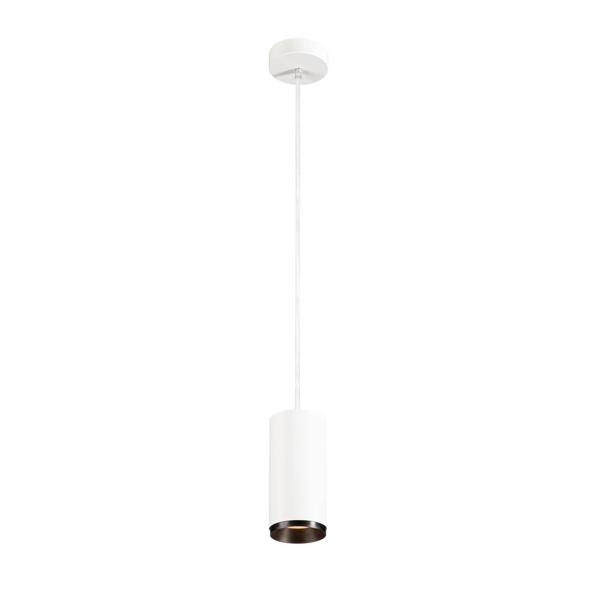 Lampe suspendue à LED Numinos Pendel 8,5 cm blanc