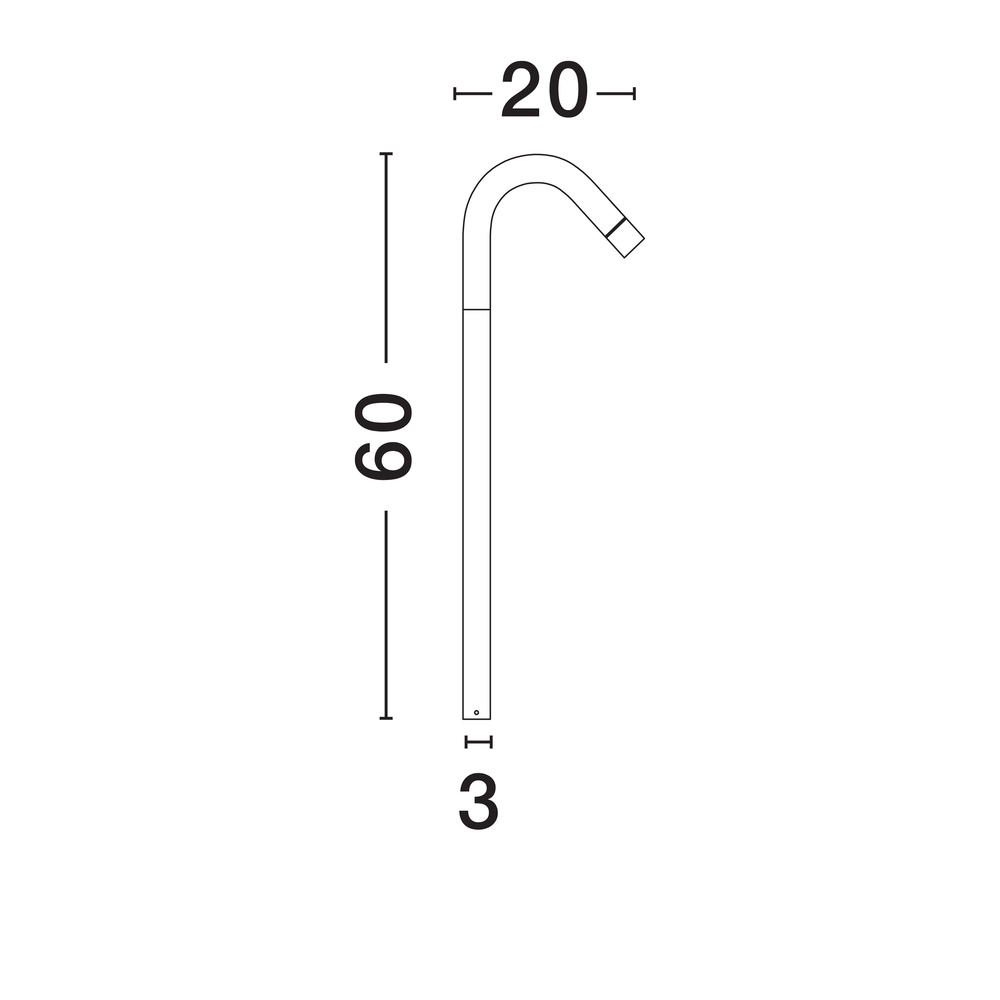 Concevoir l’éclairage des chemins Gream 60cm Lyora 5212017453921