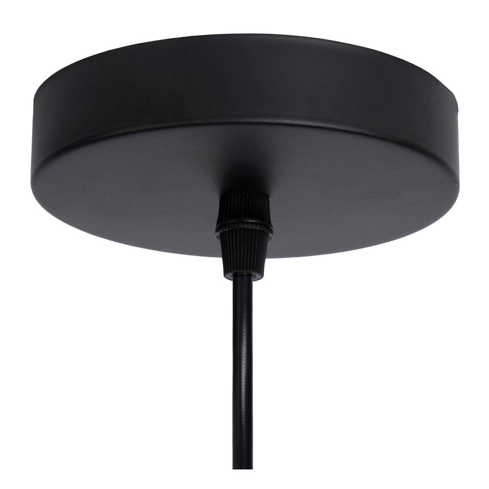 Lampe pendante en maille Mesh Ø 22cm noir Lucide 5411212430380