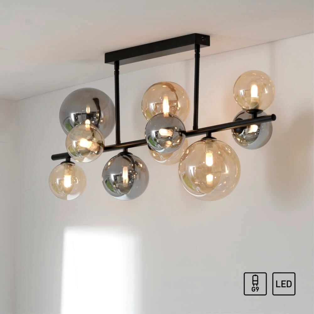 Plafonnier design Popsicle 10 lumières Paul Neuhaus 4012248375518