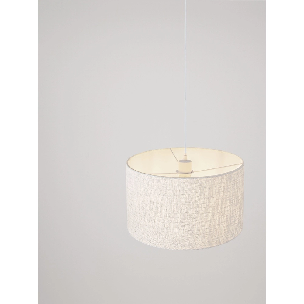 Lampe pendante en lin Karen Ø 40cm Lyora 5212017493958