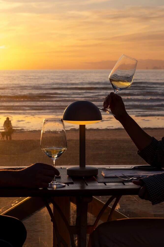 Lampe de table rechargeable Bug Beige Humble 7446023313322