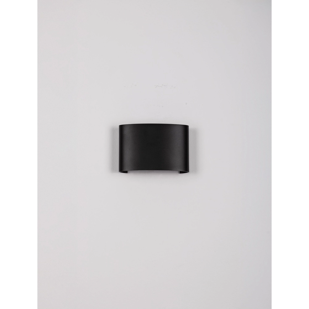 Applique murale ovale Duomo anthracite Lyora 5212017481641