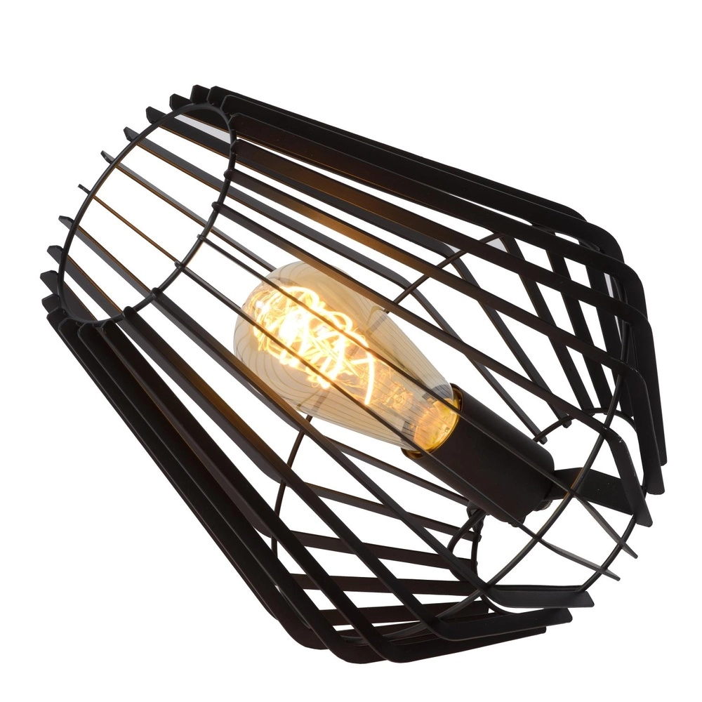 Lampe de table Reda Noir Lucide 5411212782496