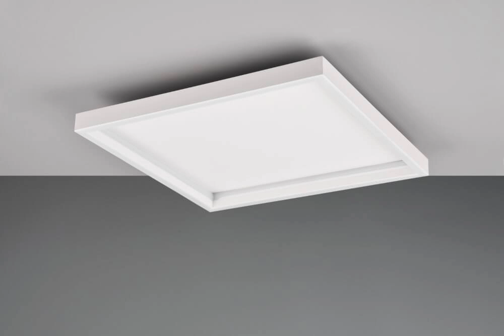 Plafonnier carré blanc Rotonda Trio 4017807577624