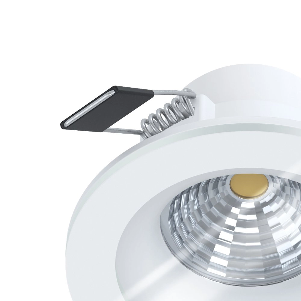 Spot encastrable dimmable Salabate Round IP44 blanc Eglo 9002759982416