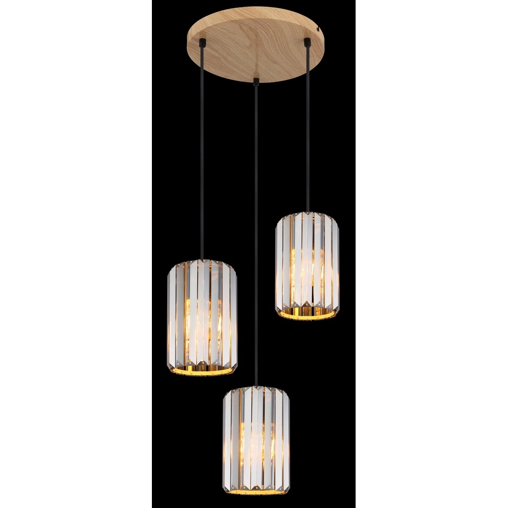 Lampe suspendue Run Round à 3 lumières Globo 9007371516964