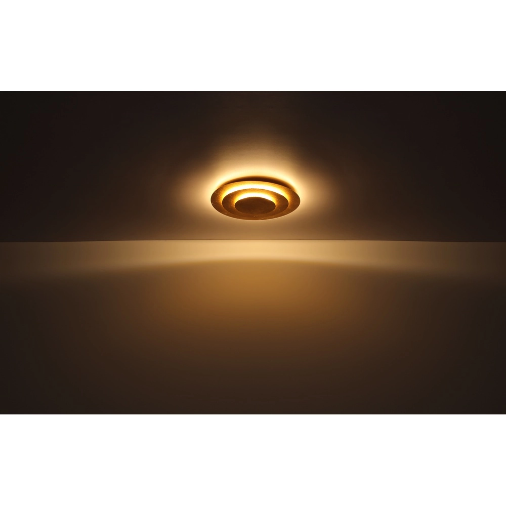 Lampe de plafond dorée Heda Ø 18 cm Globo 9007371458523