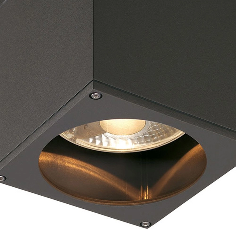 Spot porche Big Theo GU10 15 cm anthracite SLV 4024163151900