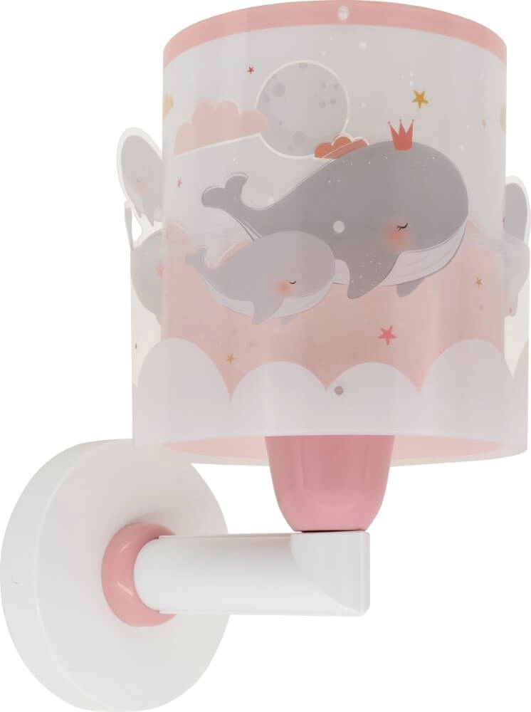 Applique rose Whale Applique rose Whale