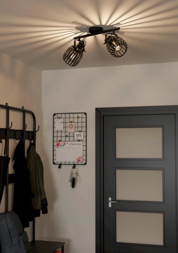 Plafonnier chic Girona 2 lumières Eglo 9008606258598