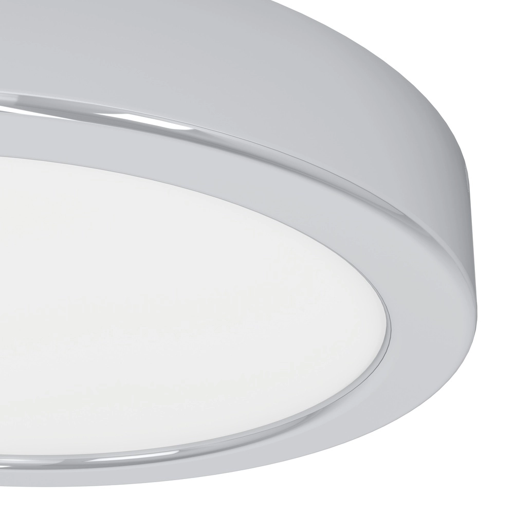 Lumière de plafond chromée Fueva 6 LED - Ø 16,6cm Eglo 9008606331055