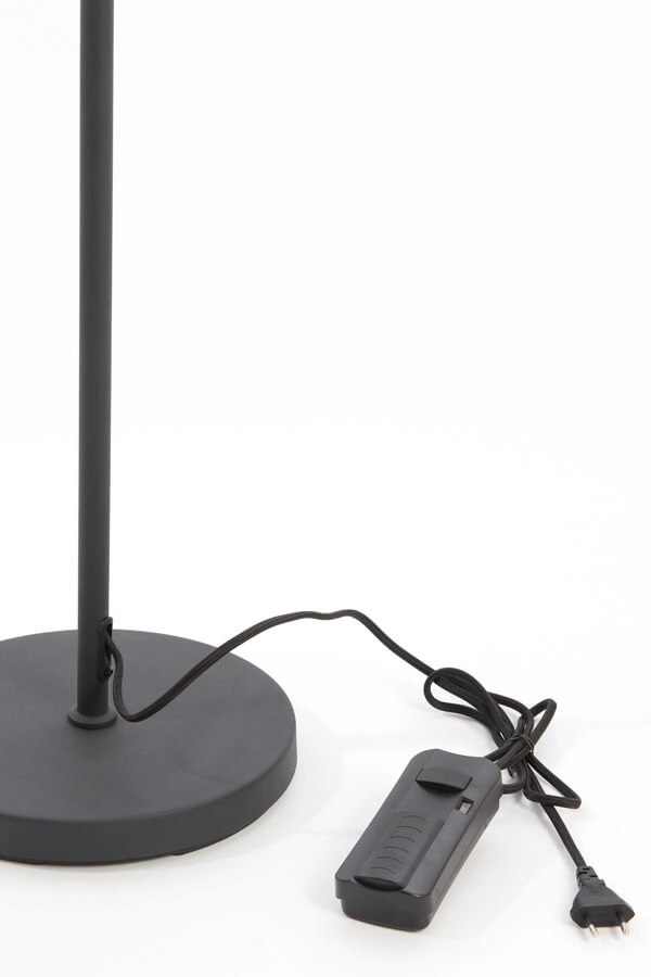Lampe de lecture noire Rijeka 150cm Light & Living 8717807742171