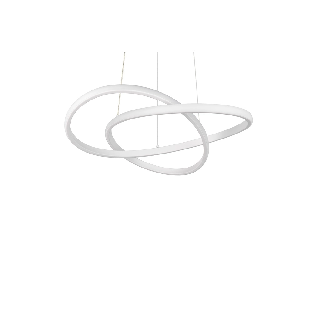 Lampe pendante de conception Mansa Blanc Trio 4017807682151