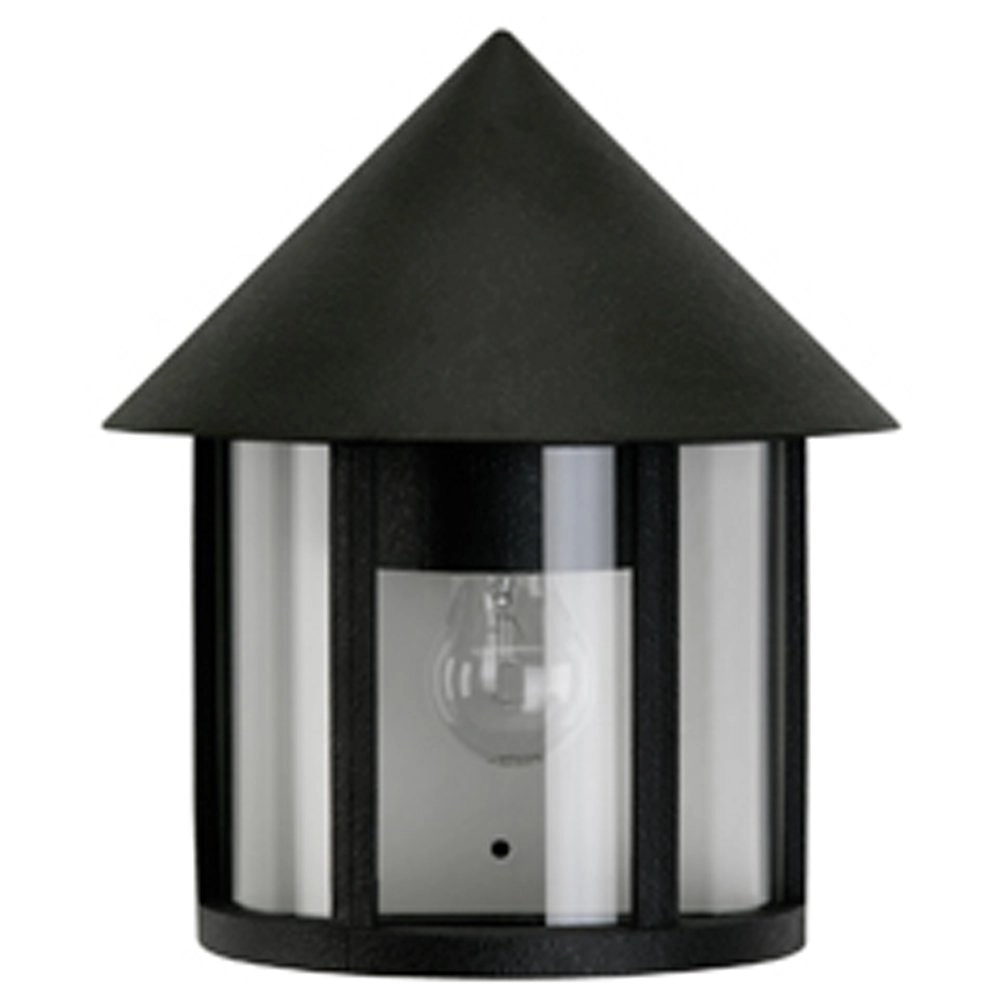 Lampe d'extérieur Toit 30 cm - noir