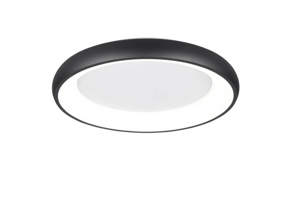 Plafonnier LED Cardona noir - Ø 60cm Trio 4017807613926