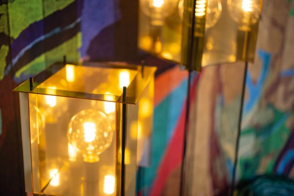 Lampadaire carré Cube 130 cm ETH 8720195304876