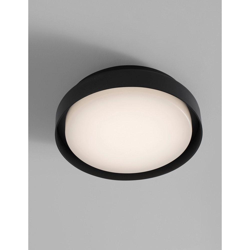 Plafonnier Oliver Ø 27cm anthracite