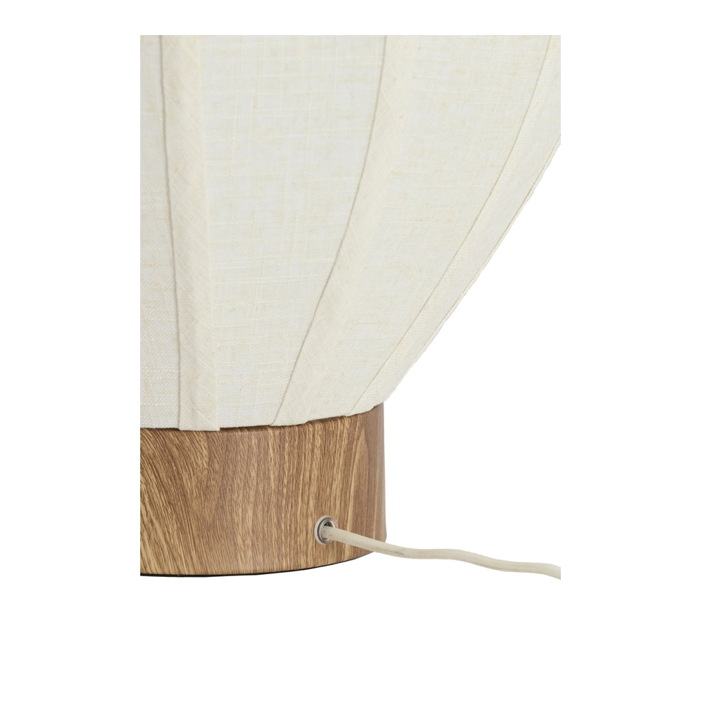 Lampe de table Kyzo Ø 35cm japandi white Light & Living 8717807843427