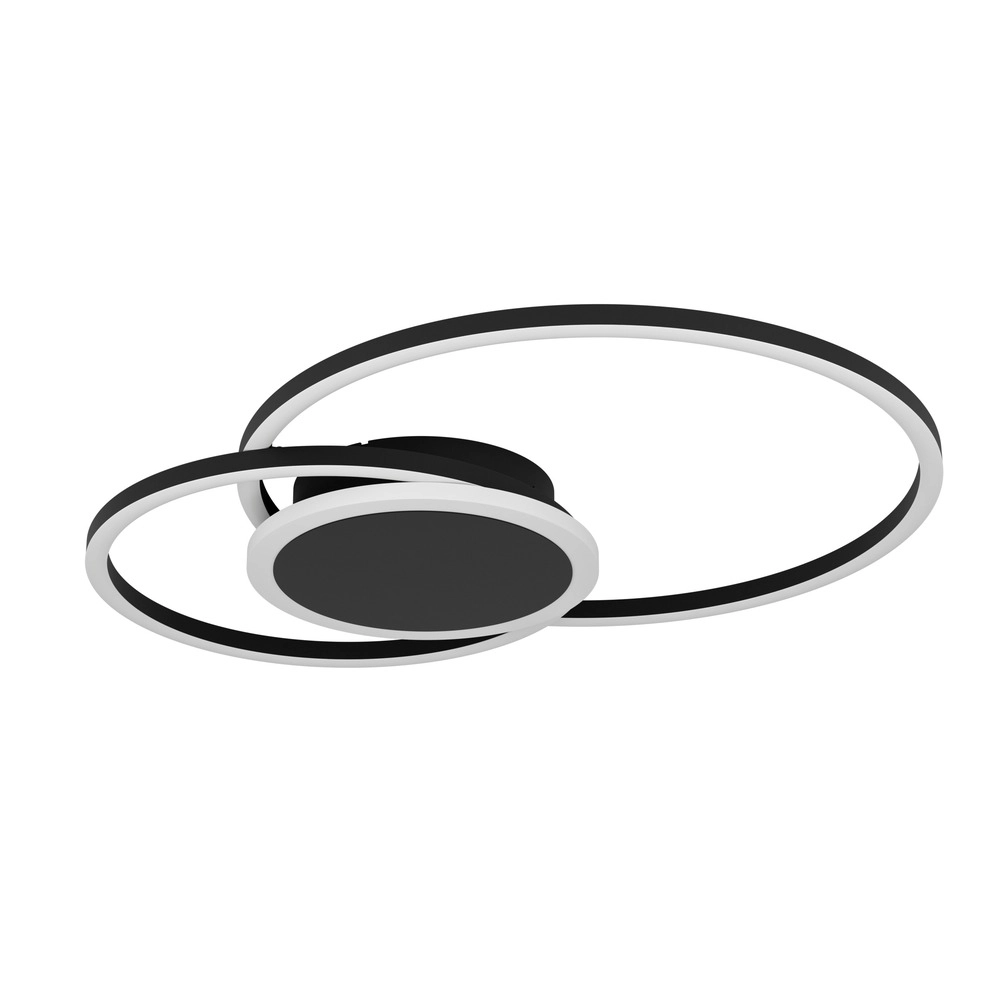 Lampe de plafond à design Amandolo 2 Noir