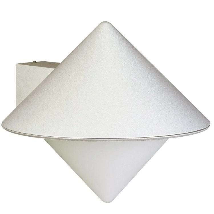Lampe d'extérieur Triangle blanc Lampe d'extérieur Triangle blanc