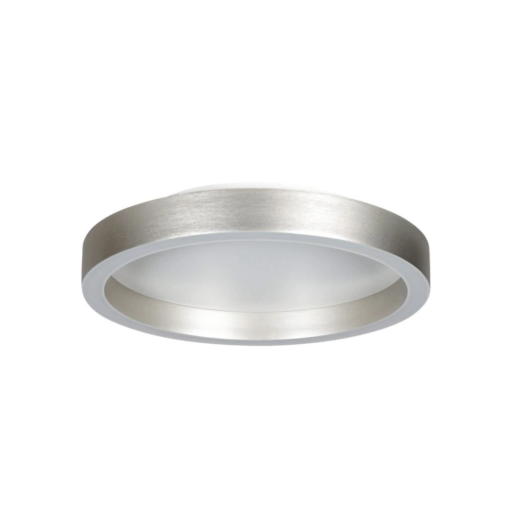 Lampe de plafond à design Ringlux Métal brossé Ø 30cm Steinhauer 8712746180916